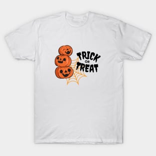 Pumpkin Halloween Trick or Treat T-Shirt